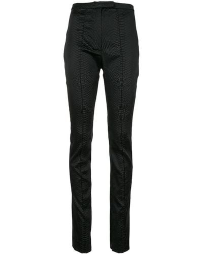 Alex Perry Kyle High Waisted Skinny Trousers - Black
