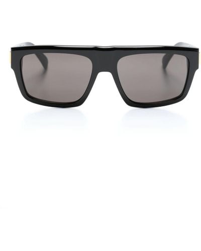 Dunhill Tinted-lenses Rectangle-frame Sunglasses - Gray