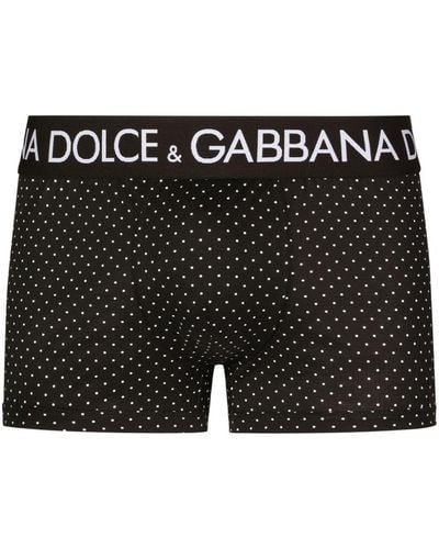 Dolce & Gabbana Shorts mit Polka Dots - Schwarz