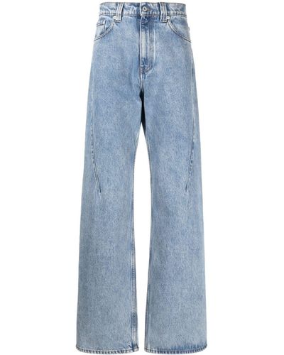 Y. Project Paris' Best Straight-leg Jeans - Blue