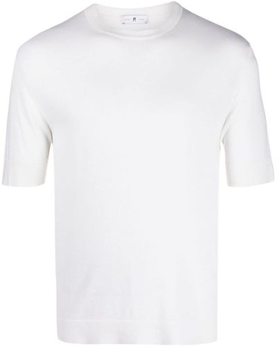 PT Torino Camiseta con cuello redondo - Blanco