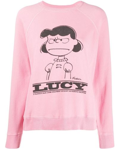 Marc Jacobs X Peanuts Lucy Sweatshirt - Pink