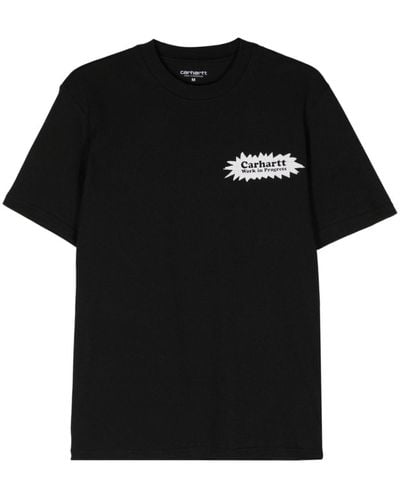 Carhartt Bam Logo-print T-shirt - Black