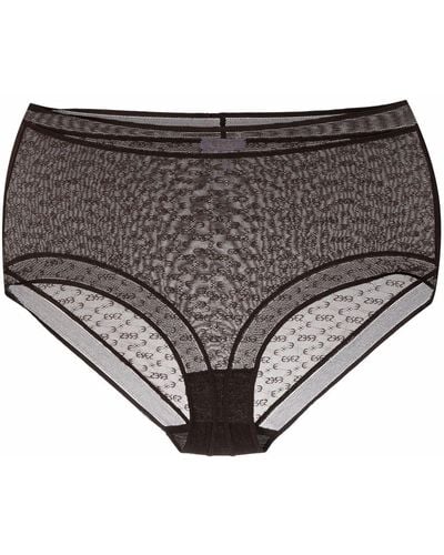 Eres Intention Sheer Briefs - Brown