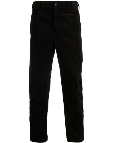 COMME DES GARÇON BLACK Cropped Corduroy Pants - Black