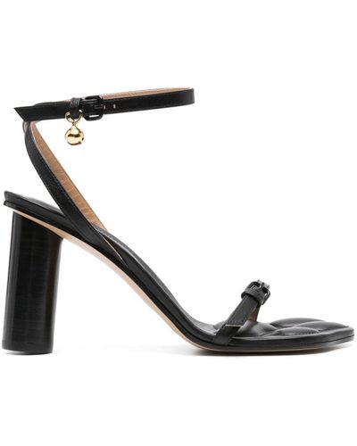 JW Anderson 95mm Paw-style Sandals - Black