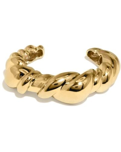 Completedworks 18kt Gold Plated Meandering Cuff Bracelet - Metallic