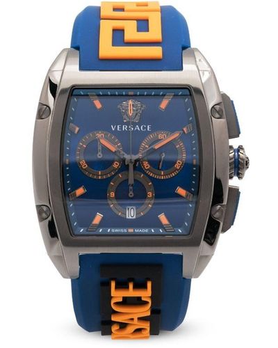 Versace Reloj Dominus de 42mm - Azul