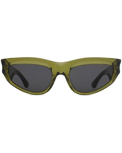 Burberry Classic Oval-frame Sunglasses - Green