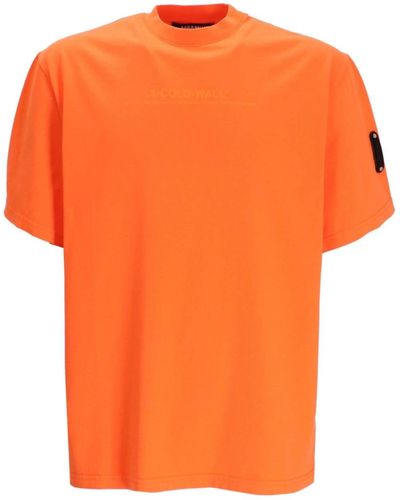 A_COLD_WALL* Discourse Cotton T-shirt - Orange