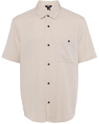 PAIGE Wilmer short-sleeve shirt - Neutre