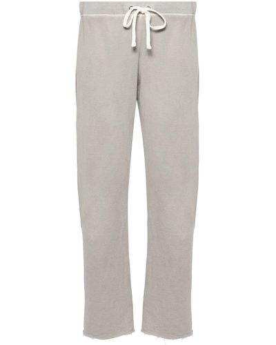 James Perse Straight-leg Track Trousers - Grey