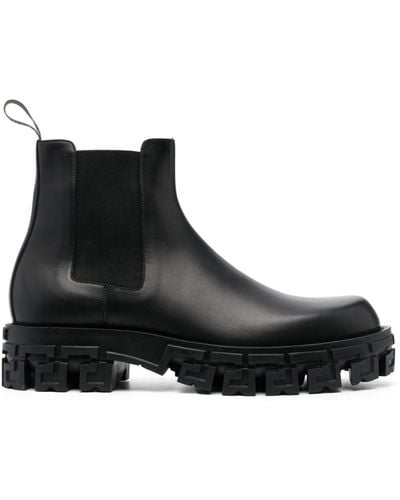 Versace Shoes > boots > chelsea boots - Noir