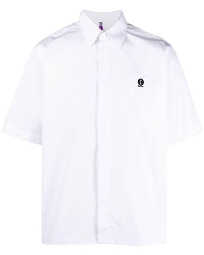 OAMC Camisa con logo bordado - Blanco