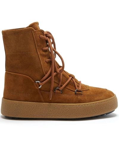 Moon Boot Mtrack Suede Boots - Brown
