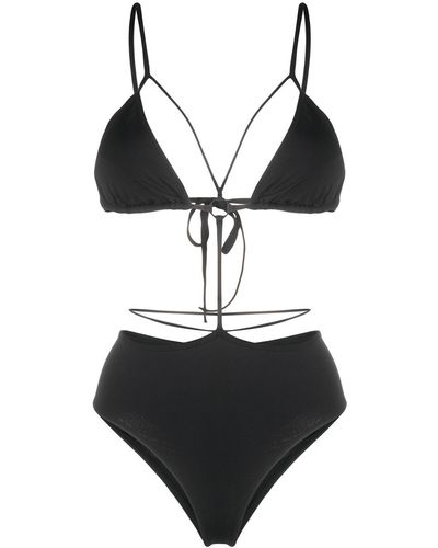 Noire Swimwear Monokini - Zwart