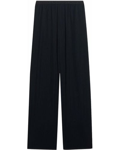 Balenciaga Pantalon à ceinture élastique - Noir