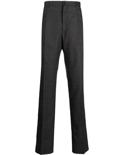 Lanvin Tailored Virgin-wool Trousers - Grey