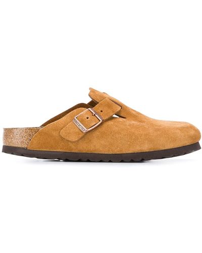 Birkenstock Boston スエード サンダル - ブラウン