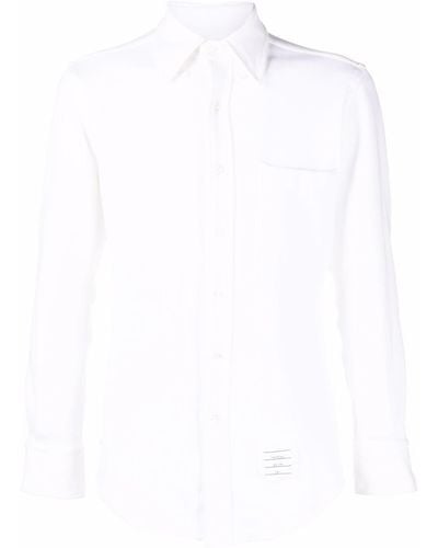 Thom Browne ピケシャツ - ホワイト