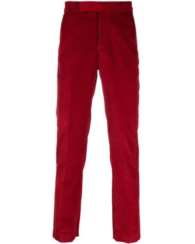 Polo Ralph Lauren Cotton Corduroy Slim-fit Pants - Red
