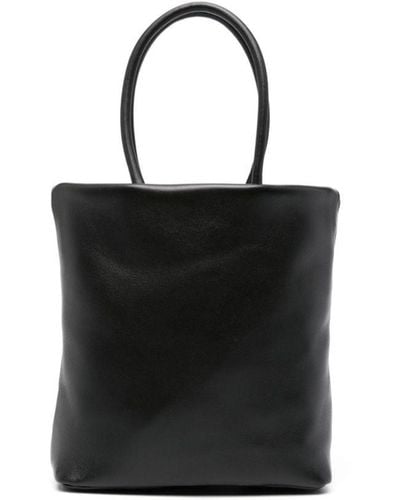 Fabiana Filippi Mini-Tasche aus glattem Leder - Schwarz