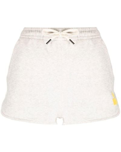 Isabel Marant Cotton Mini Shorts - White