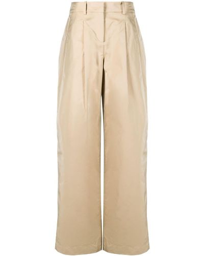 Ermanno Scervino Straight-leg Tailored Pants - Natural