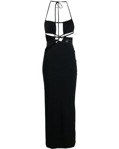 Christopher Esber Displace Cut-out Detailing Maxi Dress - Black