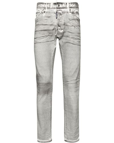 DSquared² Cool Guy Mid-rise Slim-fit Jeans - Gray
