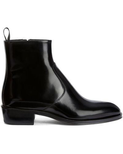 Giuseppe Zanotti Ludhovic Leather Boots - Black