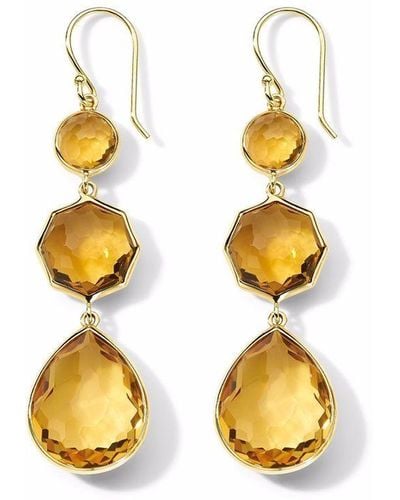 Ippolita 18kt Gold Rock Candy® Small Crazy 8s Earrings - Metallic