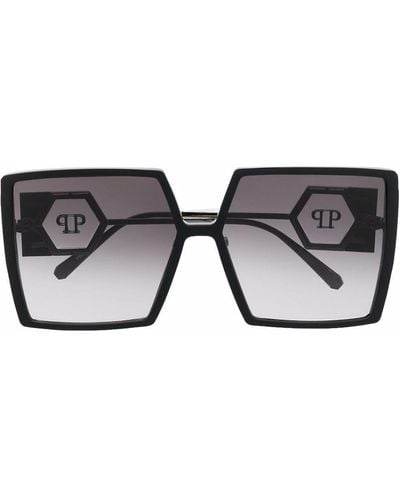 Philipp Plein Square-frame Sunglasses - Black