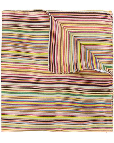 Paul Smith Striped Handkerchief - Multicolour
