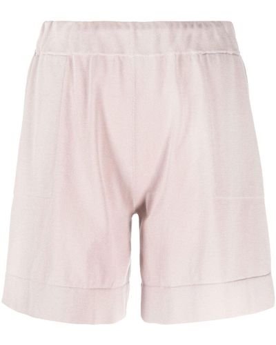 Fabiana Filippi Side-slit Detail Shorts - Pink