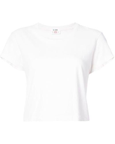 RE/DONE 1950s Boxy T-shirt - White