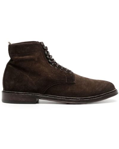 Officine Creative Ankle-length Lace-up Boots - Brown
