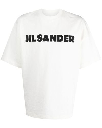 Jil Sander Tops > t-shirts - Blanc
