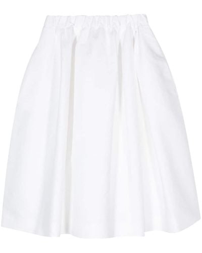 Marni Voluminous Midi Skirt - White