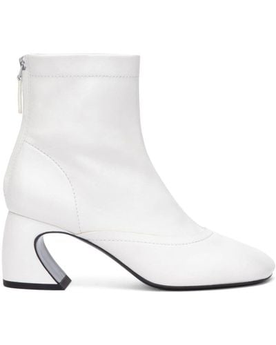 3.1 Phillip Lim Id 65mm Leather Boots - White
