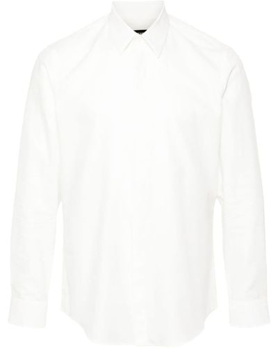 Fendi Long-sleeve Cotton Shirt - White