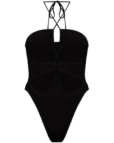 Bondeye Gia Cut-out Swimsuit - Black