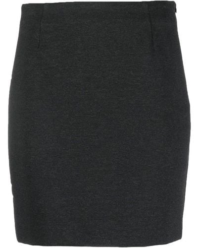 Lardini Fitted Mini Skirt - Black