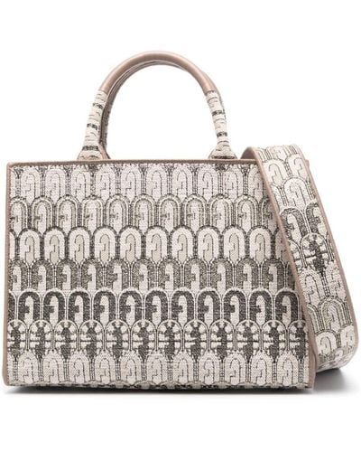Furla Opportunity S Tote Bags - White