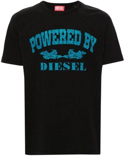 DIESEL T-rust Tシャツ - ブラック