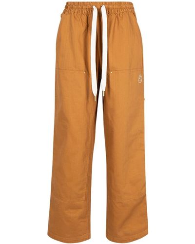 PUMA X Rhuigi pantalon à design superposé - Marron