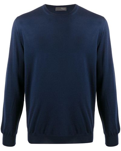 Drumohr ライトウェイト セーター - ブルー
