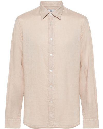 Woolrich Long-sleeve Linen Shirt - Natural