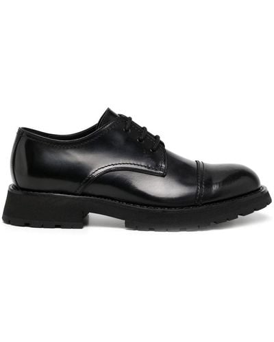 Alexander McQueen Chunky-sole Derby Shoes - Black