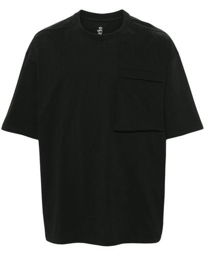 Thom Krom Contrast crew-neck T.-shirt - Nero